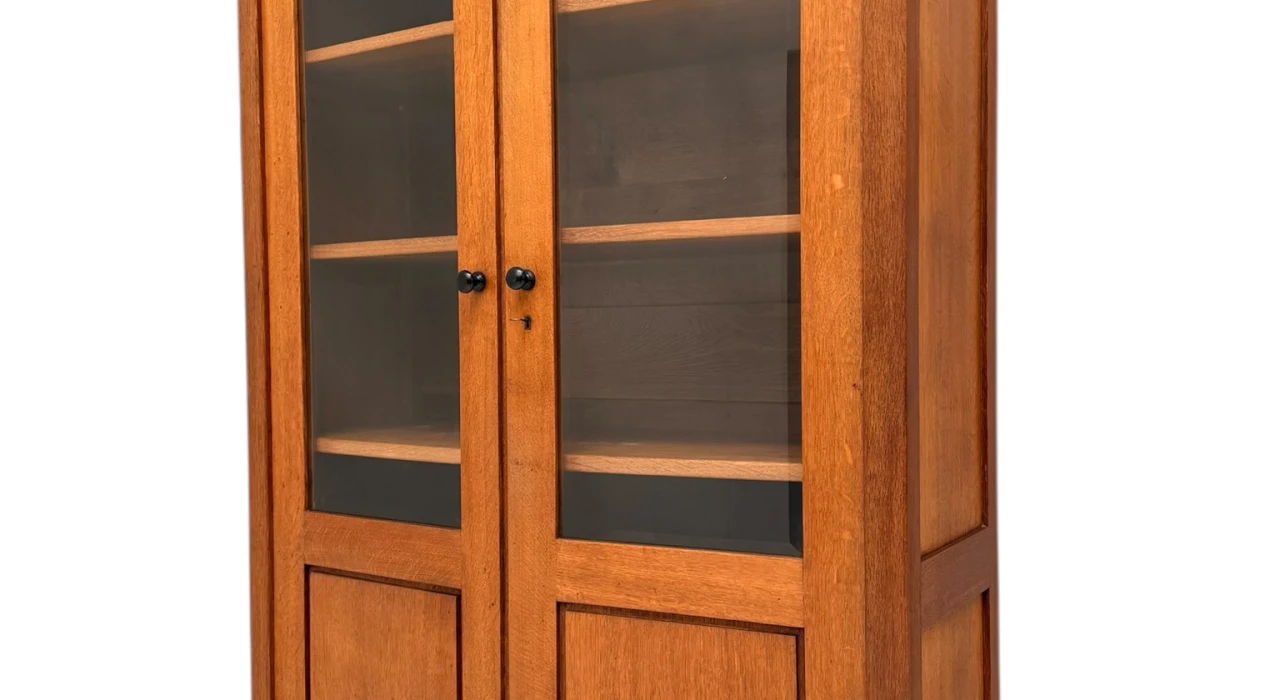 Art Deco Amsterdamse School Bookcase by Hildo Krop for Gebroeders Monsieur